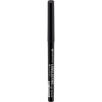 Creion contur ochi, Essence, Long Lasting Eye Pencil 01 Black Fever