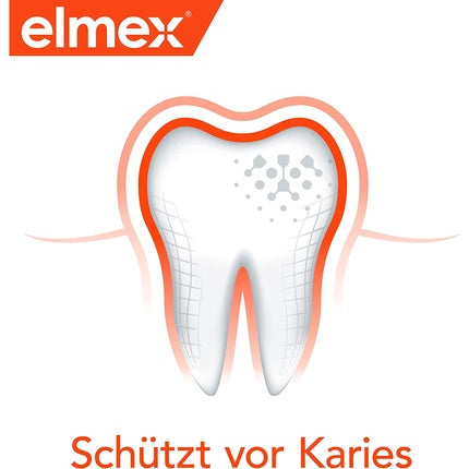 Pastă de dinți, Elmex, Aronal, set alb-albastru-portocaliu