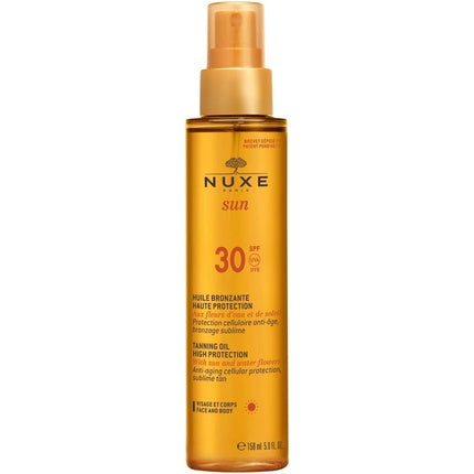 Ulei bronzant fată si corp NUXE Sun SPF 30, 150ml