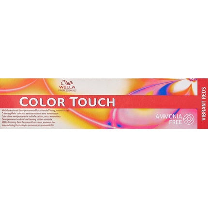 Vopsea Păr, Wella, Colour Touch, blond deschis roșu aur, 60ml