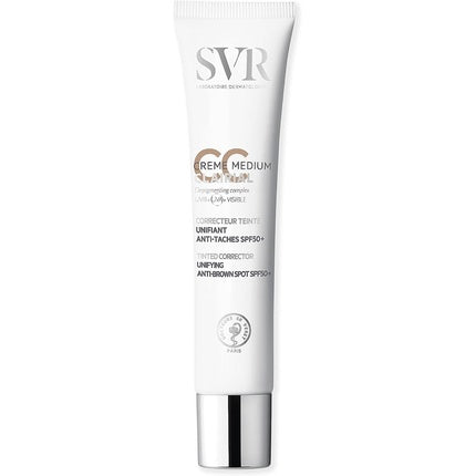 Crema corectoare fata, SVR Clairial CC, SPF50+, 40ml