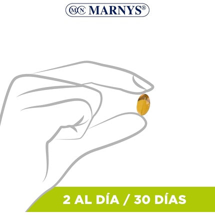 Ulei masaj, Marny's, capsule cu usturoi si maslin, 70g