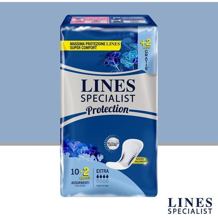 Absorbante incontinenta usoara, Lines Specialist, extra absorbante, 12 buc