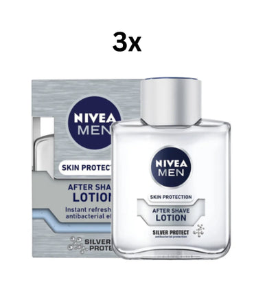 Aftershave Nivea, Men Silver Protect, cu Provitamina B5