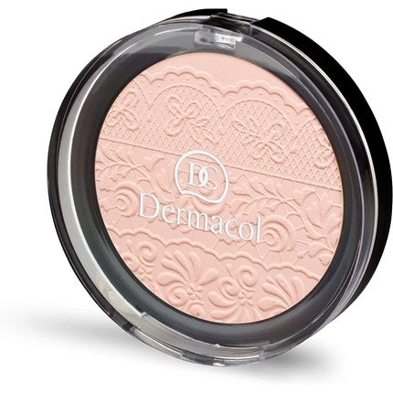 Pudră compactă Dermacol, model Lace Relief, nuanța 1