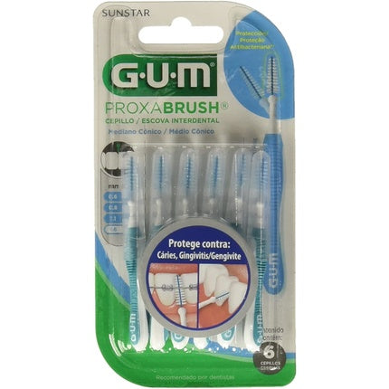 Periuță interdentara, Gum, Travler 1614 Scovo, Pack of 4