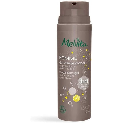 Gel de fata, Melvita, Global Men, 50 ml