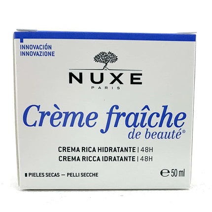 Crema hidratanta, NUXE, Moisturising Rich Cream, 48H, 50ml