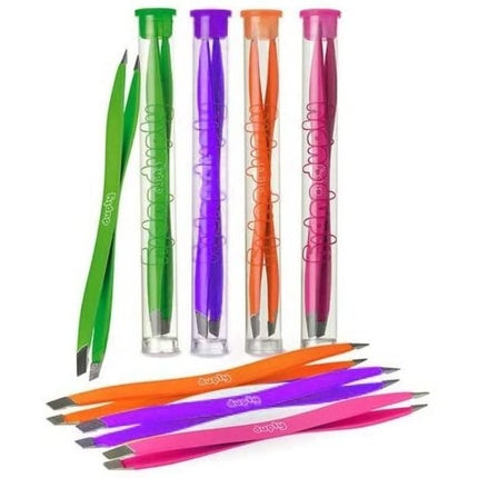 Pensetă Beter 9021, Dublă, 11 cm, Roz