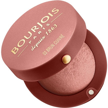 Fard de obraz, Bourjois, Little Round Pot 03 Copper Brown, 2.5g