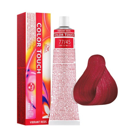 Vopsea de par, Wella, Color Touch Vibrant Reds, 5/66 Light Brown, 60ml