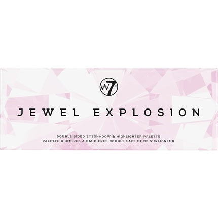 Paletă farduri, W7, Jewel Explosion, dublu față