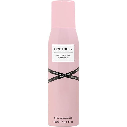 Body Mist So…, Love Potion, fructe de pădure și iasomie, 150 ml