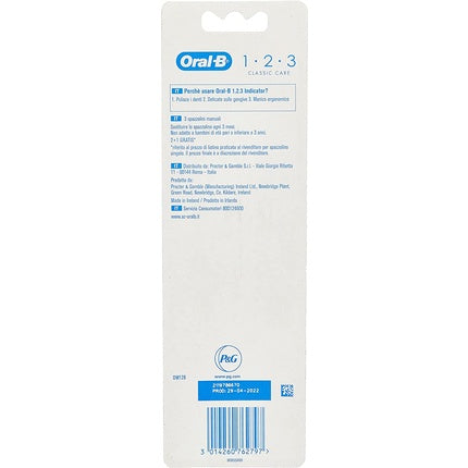 Periuta de dinti, Oral-B, 1-2-3 Classic Care