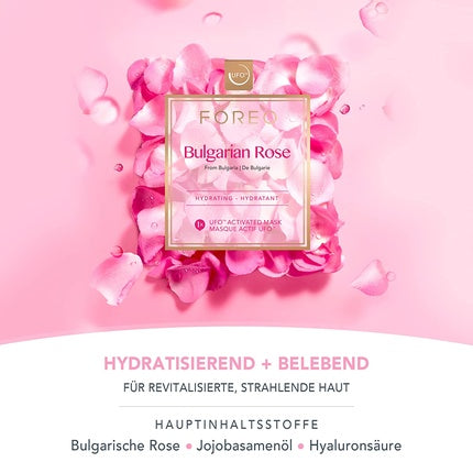 Masca activată, Foreo, Bulgarian Rose, 36g