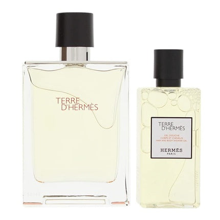 Set cadou, Hermès, Terre D'Hermès, 3.4oz Eau de Toilette + 2.7oz Gel de duș Păr și Corp