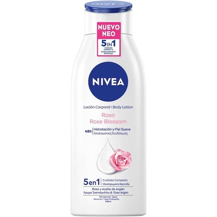 Cremă de mâini Nivea Rose Blossom 5 in 1, 400ml