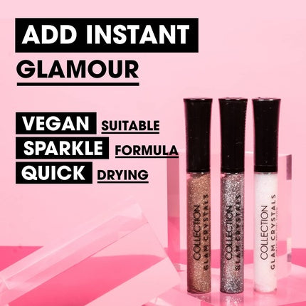 Eyeliner gel, Collection, Glam Crystals, alb