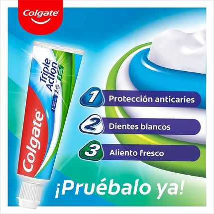 Pastă de dinți, Colgate, triple acțiune cu calciu și mentă 75ml