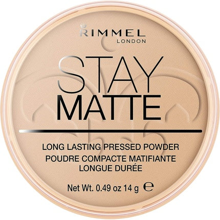 Pudra compacta, Rimmel, Stay Matte, 004 Sandstorm, 14g