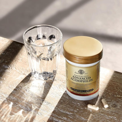 Supliment alimentar, Solgar, Advanced Acidophilus, capsule vegetale, 50 bucăți