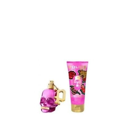 Set Parfum Police To Be FreetoDare, 40ml EDP Spray, 100ml Lotiune Corp, Roz
