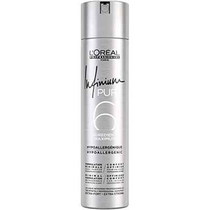 Spray fixare machiaj, L'Oreal Professionnel, Infinium Pure Extra Strong, 500ml