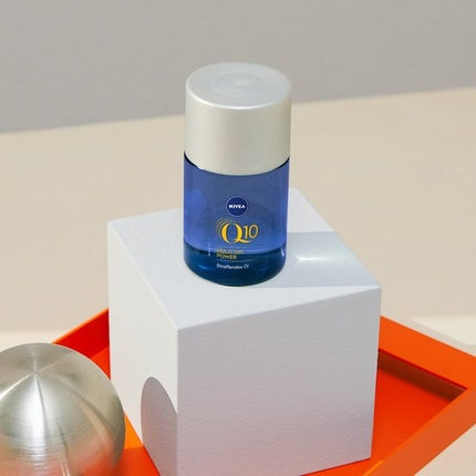 Ulei de corp, Nivea, Q10 Multi Power, albastru, 100 ml