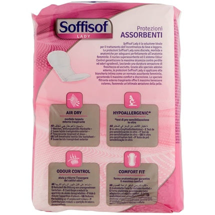 Absorbante Airstep Soffisof Lady Normal, 12 bucăți, roz