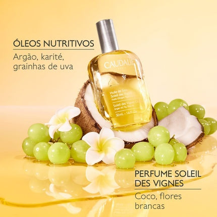Ulei de Corp, Caudalie Soleil des Vignes, Argan si Shea, 50ml