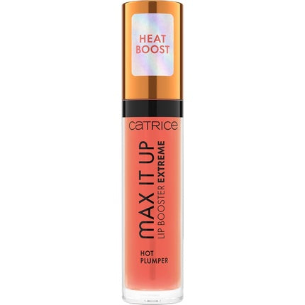 Luciu de buze, Catrice, Max It Up Lip Booster Extreme, 020 portocaliu