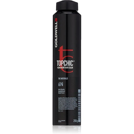 Vopsea de păr, Goldwell Topchic, 6N Blond închis, 250ml
