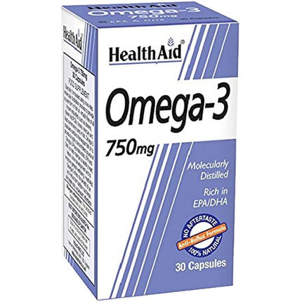 Omega 3, Healthaid, 750mg, capsule