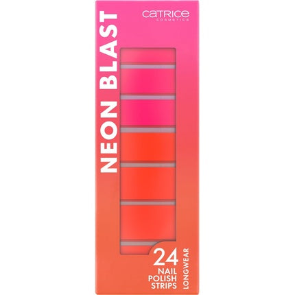 Benzi de unghii, Catrice, Neon Blast, multicolor
