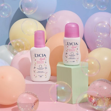 Deodorant roll-on, Lycia, Girl, roz, 50ml