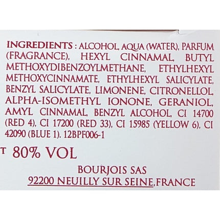 Parfum Eau de Parfum, Bourjois Glamour Fantasy, 50ml, roz