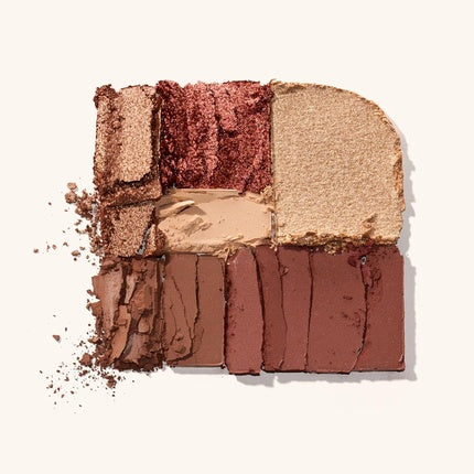 Paletă ochi și obraji, Catrice, Cozy Glow, nuanțe mate și sidefate