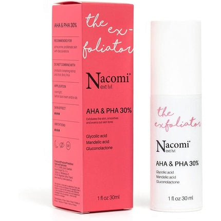 Peeling facial, Nacomi, Acid AHA PHA 30%, 30ml