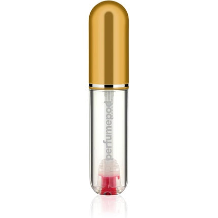 Atomizor Reîncărcabil Parfum, Travalo, Pod Clear, auriu