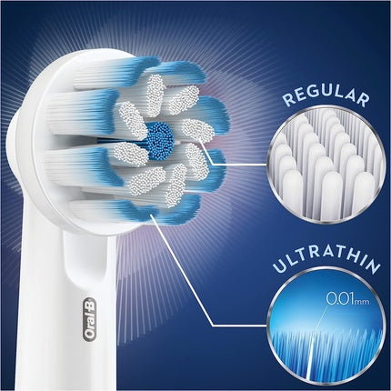 Periuță dinți, Oral-B, EB 60-4, albastru/alb