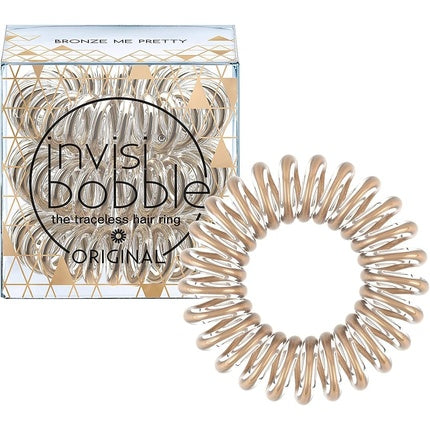 Inel păr, Invisibobble, Original Time to Shine Edition, roz