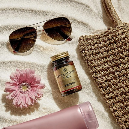 Vitamină Solgar Astaxanthin 5mg Capsule 30 Bucăți, Maro