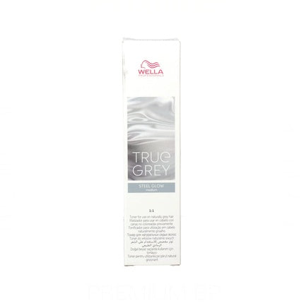 Vopsea de păr, Wella, Color base Steel Glow Medium, 60ml