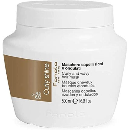 Masca pentru par cret, Fanola Curly Shine, 500ml