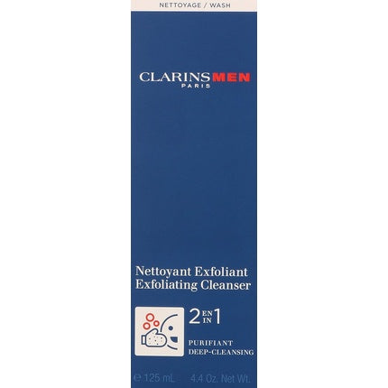 Curățător Exfoliant, Clarins, bărbați, albastru, 125ml