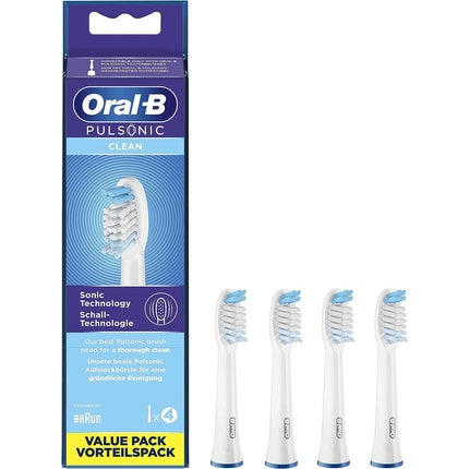 Capete periuță de dinți, Oral-B Pulsonic Clean, 4 bucăți