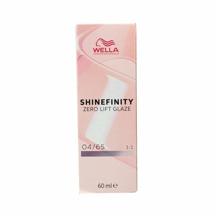 Vopsea permanenta par, Wella, Shinefinity Nº 04/65, 60ml