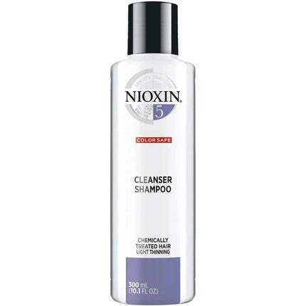 Șampon Nioxin System 5 Cleanser, 300 ml, Alb