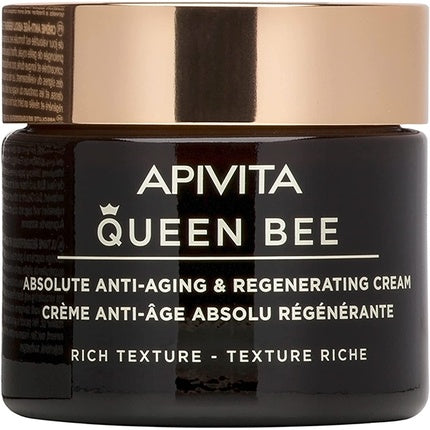 Cremă antirid, Apivita, Absolute Anti-Aging, textură bogată