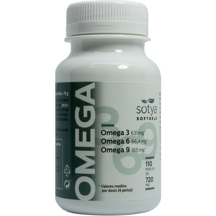 Ulei de corp, Sotya Omega 3-6-9, 110 perle